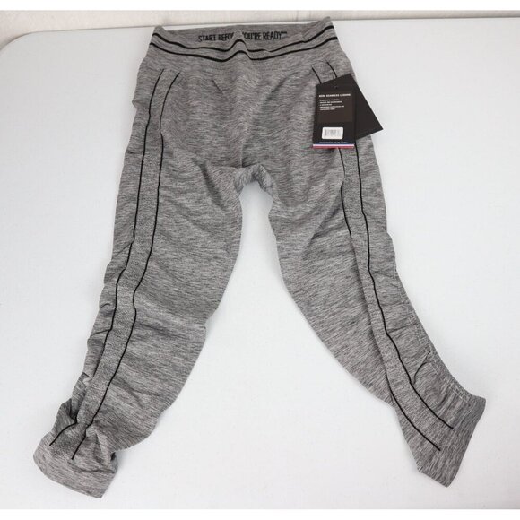 NEW FourLaps Aero Seamless Grey  Heather Legging - Picture 1 of 8